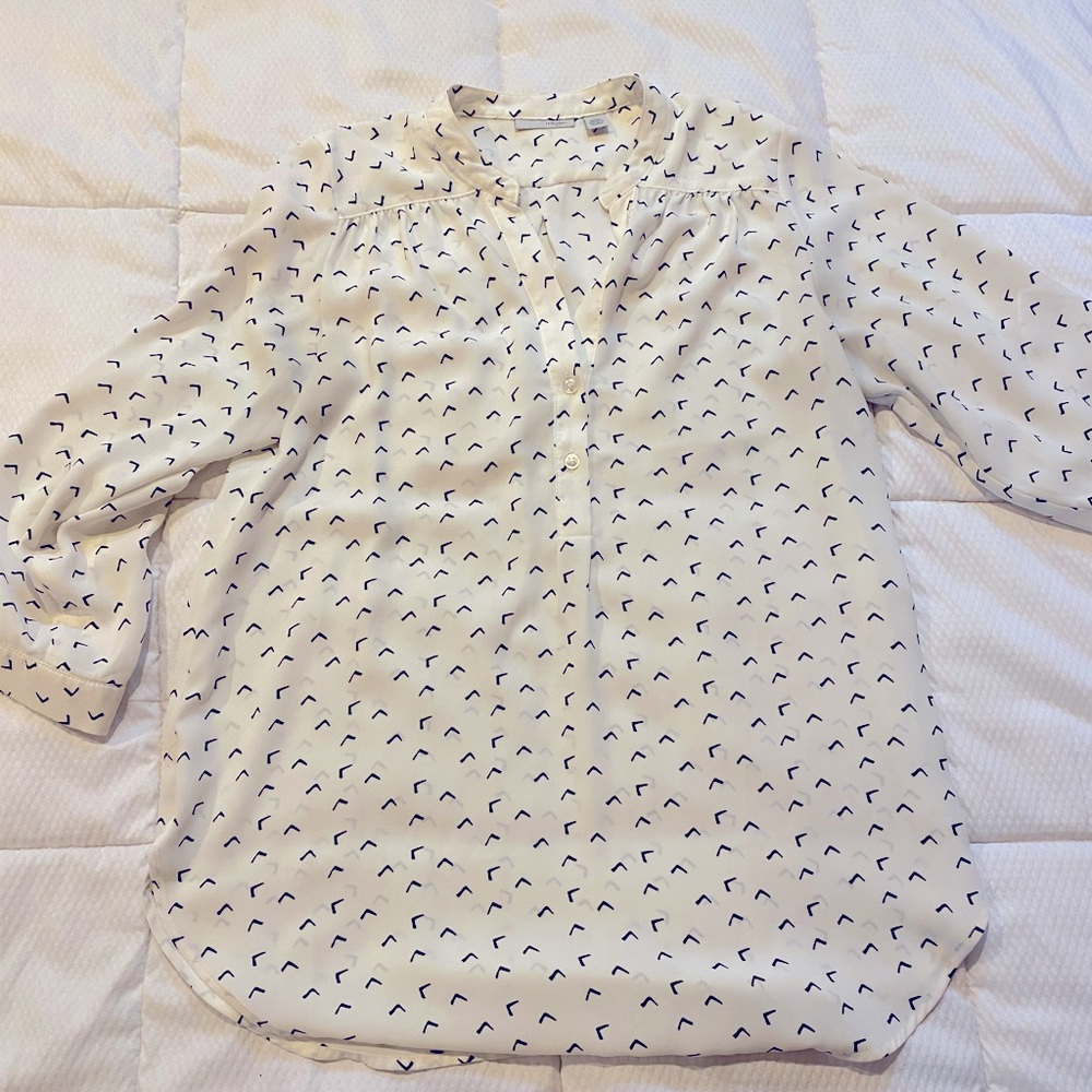 Cropped Sleeve Blouse!